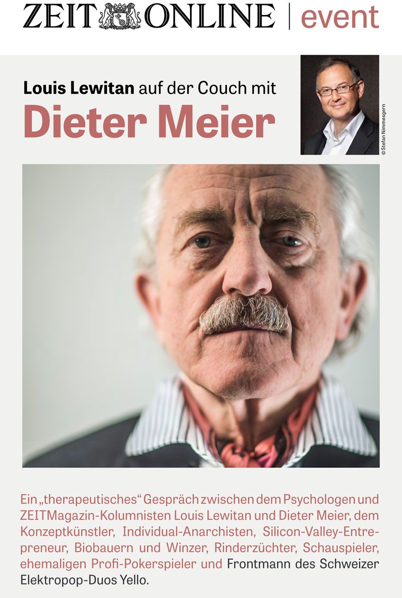 Dieter Meier and Louis Lewitan for ﻿﻿DIE ZEIT – Stefan Nimmesgern